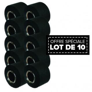 Pack of 10 sport tape McDavid 3,8 cm x 10m noir