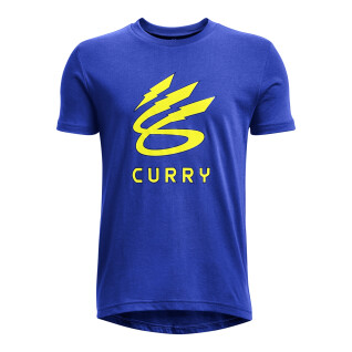 Boy's T-shirt Under Armour Curry Lightning 