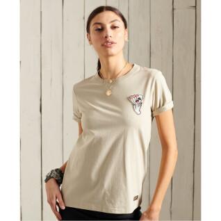 Women's military style T-shirt Superdry Narrative