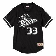 T-shirt Detroit Pistons black & white Grant Hill