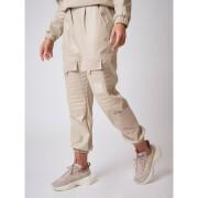 Women's imitation leather square padded trousers Project X Paris