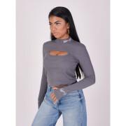 Women's long-sleeved chest opening T-shirt Project X Paris