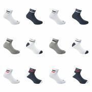 Lot of 12 pairs of socks Fila F2034+F2032