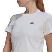 Women's T-shirt adidas Aeroready Designed 2 Move 3-Bandes Sport