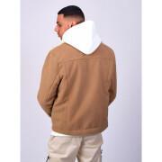 Plain jacket with sheepskin effect lining Project X Paris