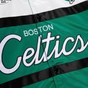 Thick satin jacket Boston Celtics Special Script