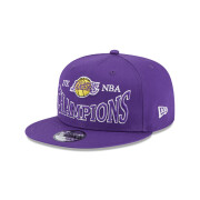 Lakers snapback cap 9fifty champions patch