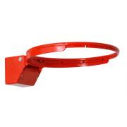 Flexible basketball hoop with integrated plastic rim PowerShot