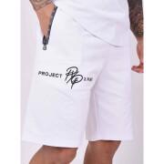 Shorts with contrasting logo band Project X Paris