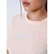 Basic t-shirt with signature logo embroidery for women Project X Paris