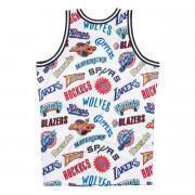Jersey Mitchell & Ness nba conférence Ouest