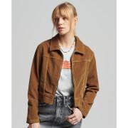 Short corduroy jacket for women Superdry Vintage