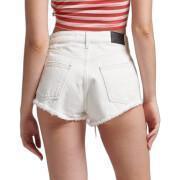 Women's ripped high waist shorts Superdry Vintage