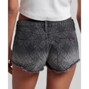 Women's denim mini-shorts Superdry