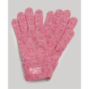 Women's rib knit gloves Superdry