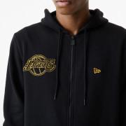 Hooded sweatshirt New Era NBA Chain Stitch Los Angeles Laker