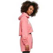 Women's short hooded sweatshirt Urban Classics Starter