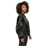 Satin jacket woman urban classics college Starter