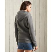 Women's zip-up hoodie Superdry Collegiate