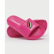 Women's pool sandals Superdry Patch