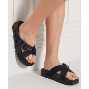 Women's square buckle sandals Superdry
